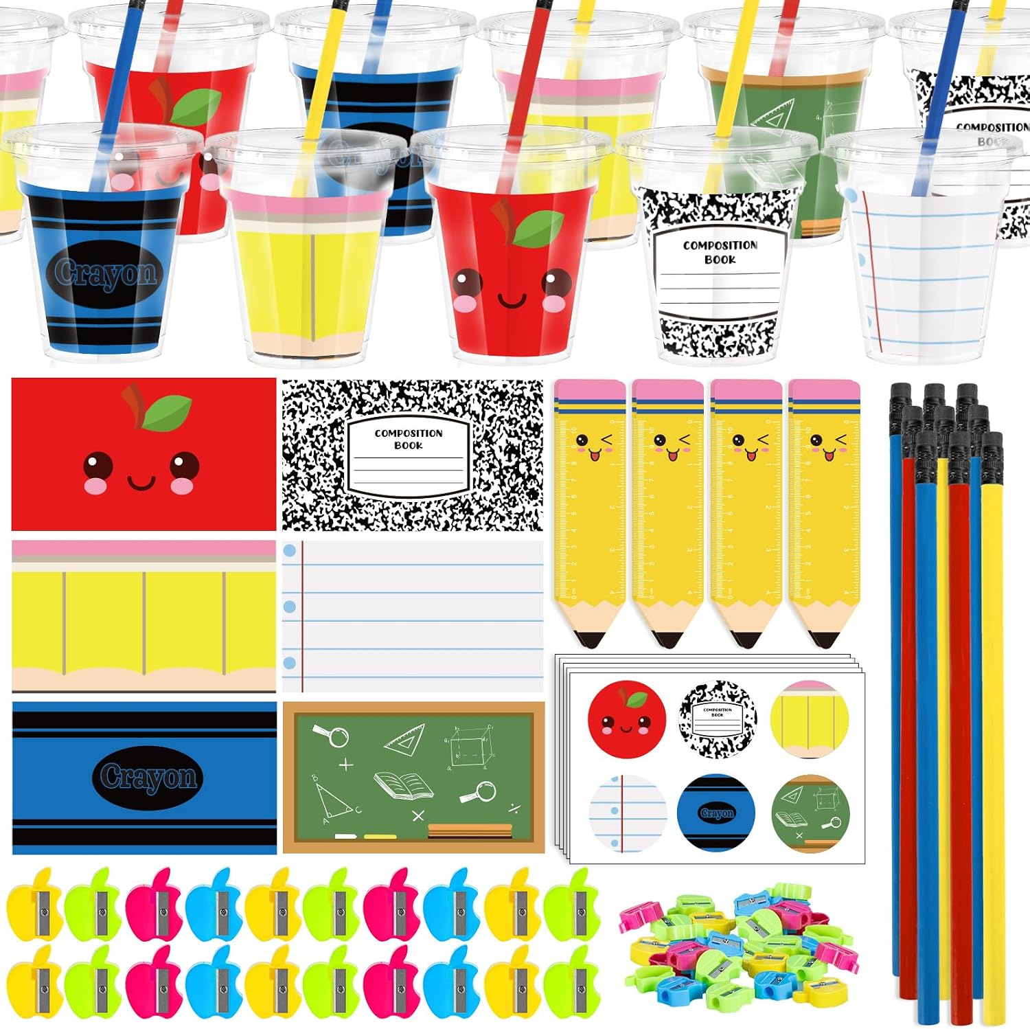 180-Piece School Stationery Kit
