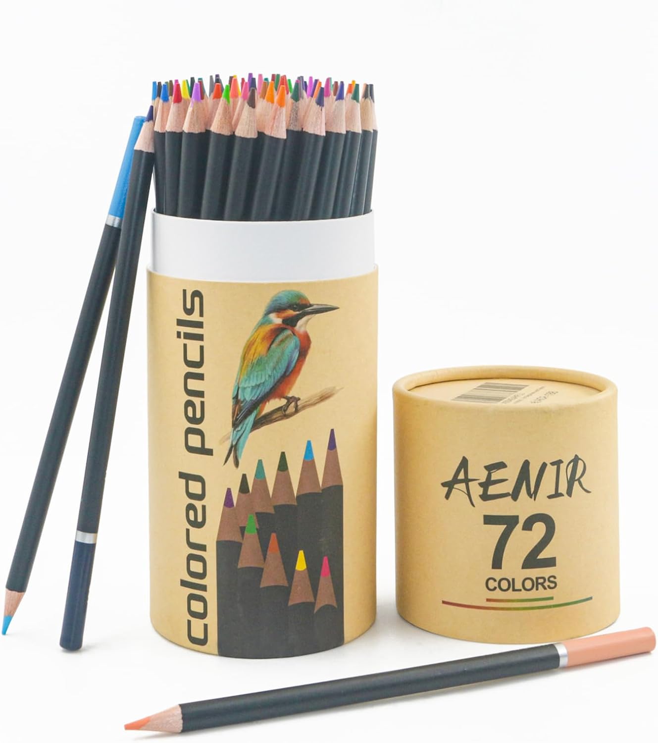 72-Count Oil-Based Coloured Pencils