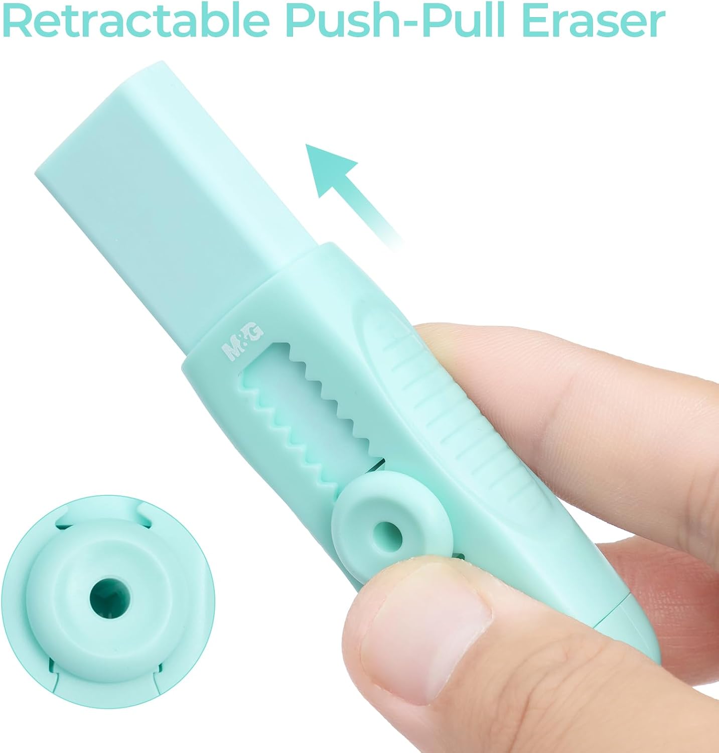 Four-Piece Retractable Eraser Set