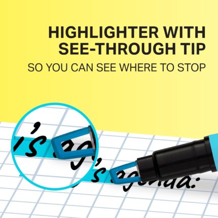 Eight-Piece Assorted Tip Highlighters
