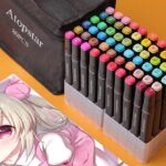 80-Piece Dual Tip Colour Markers