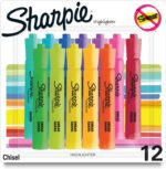 12-Pack Chisel Tip Highlighters