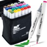 24 Dual Tip Alcohol Markers