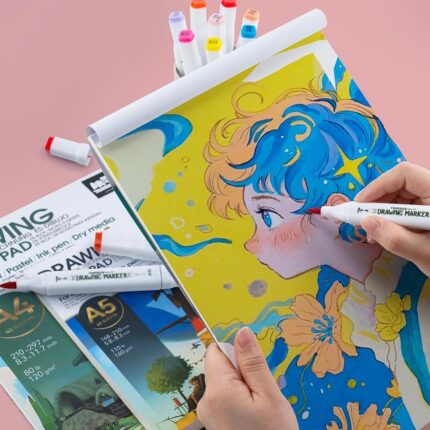 24 Dual Tip Alcohol Markers