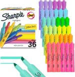 36-Count Assorted Chisel Tip Highlighters