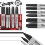 Six-Count Fine and Chisel Tip Markers