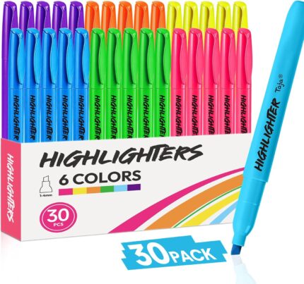 30-Piece Assorted Highlighters