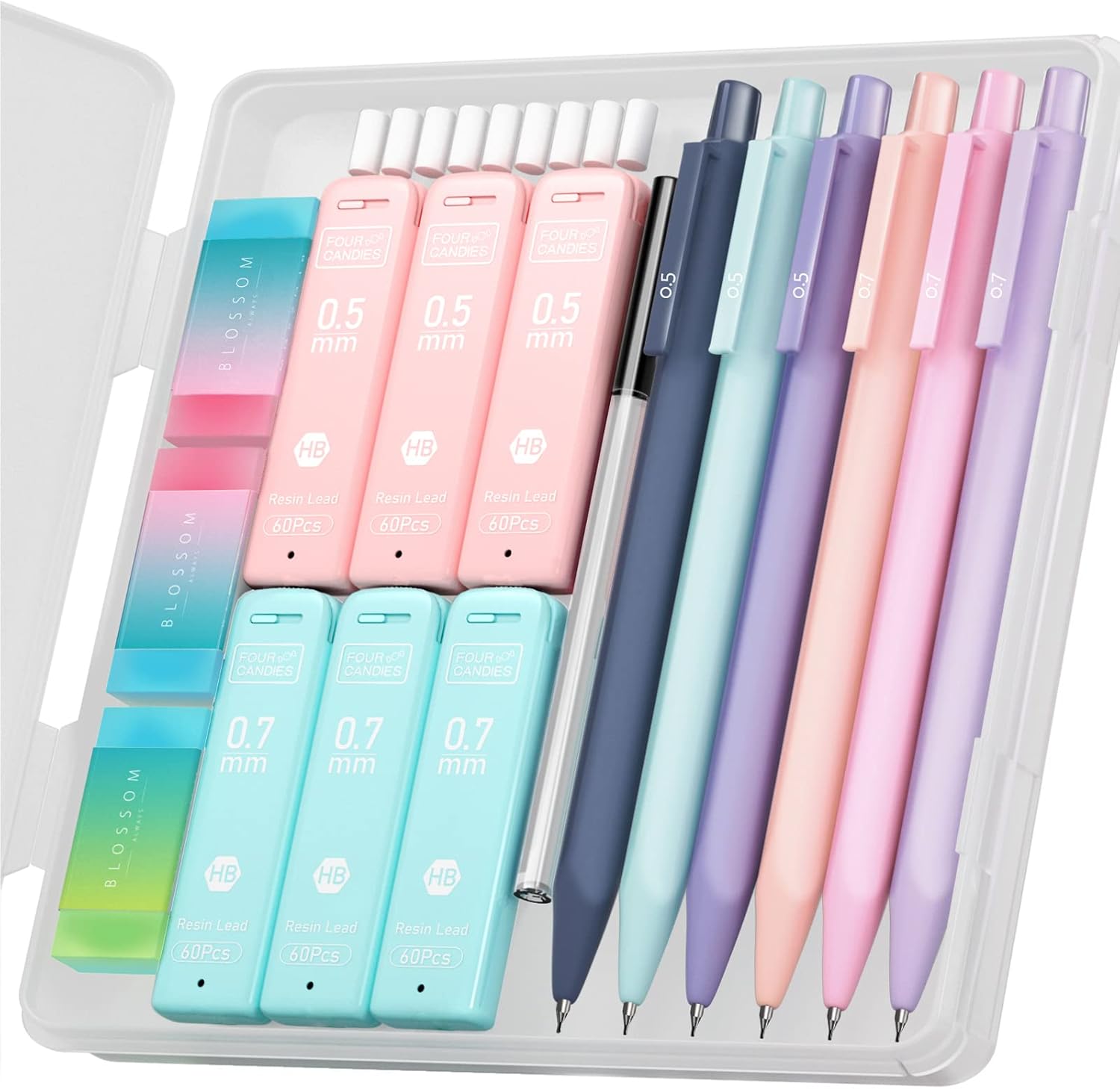 Six-Piece Mechanical Pencil Set